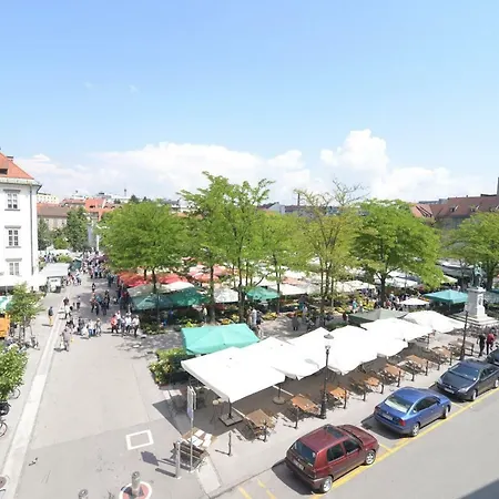 Apartman River Side Market Ljubljana